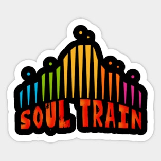 soul train art retro Sticker